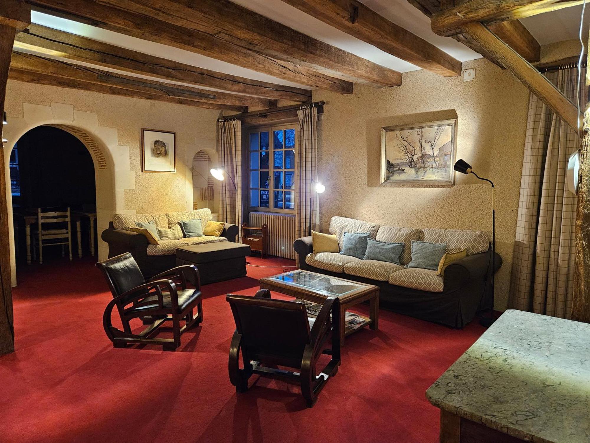 Logis Hotel Restaurant Relais De La Mothe Yzeures-sur-Creuse ภายนอก รูปภาพ