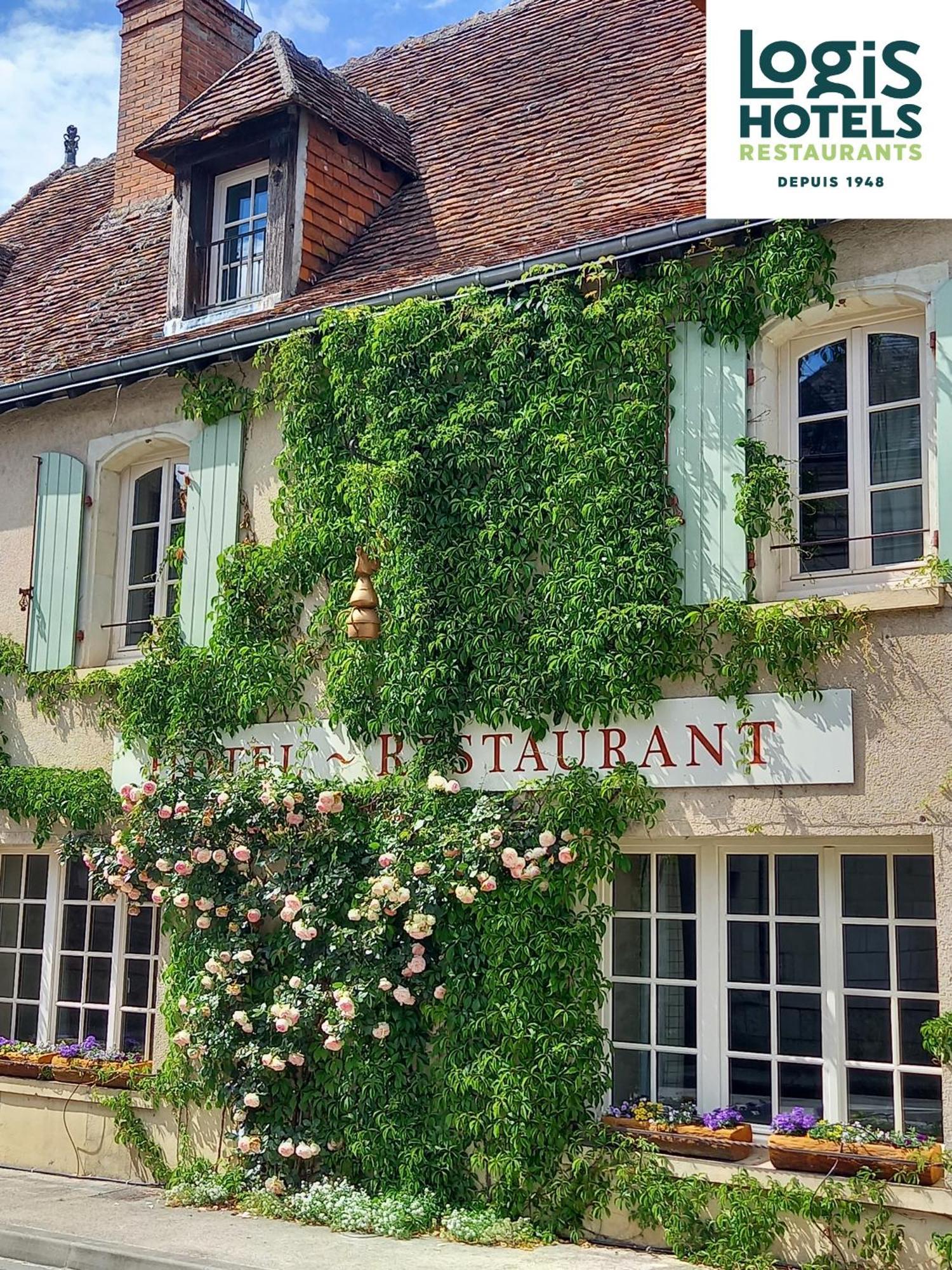 Logis Hotel Restaurant Relais De La Mothe Yzeures-sur-Creuse ภายนอก รูปภาพ